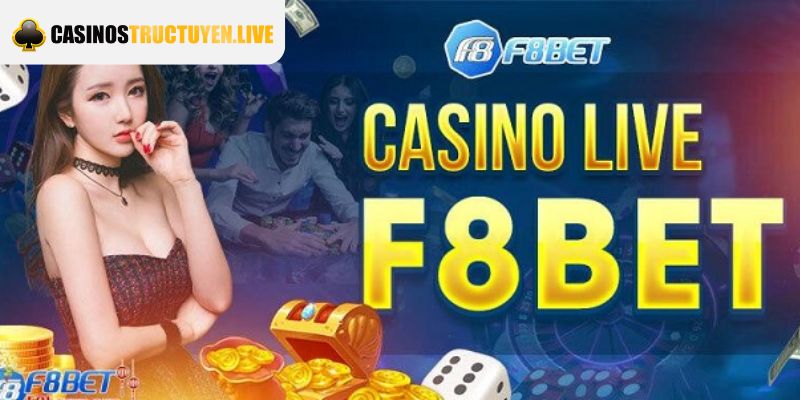 Tận hưởng hơn 1000 trò chơi thú vị tại sảnh casino trực tuyến của F8bet