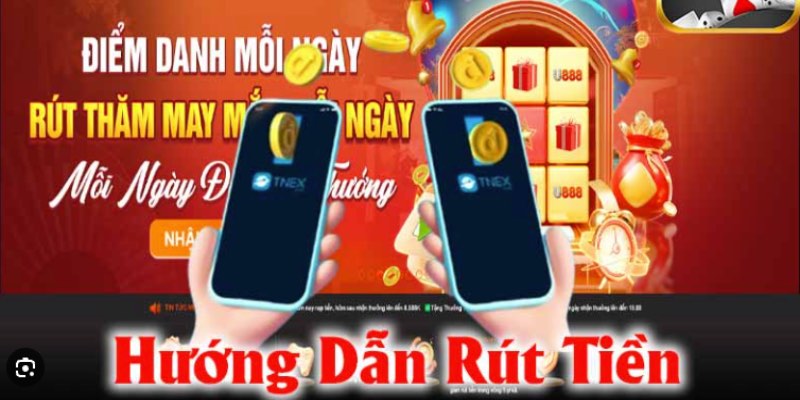 Rút tiền U888 với các phương thức dễ dàng